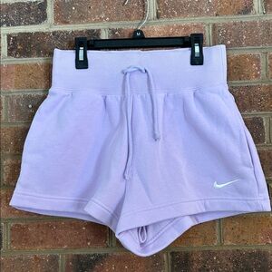 Nike Women's Lavender Athletic Shorts